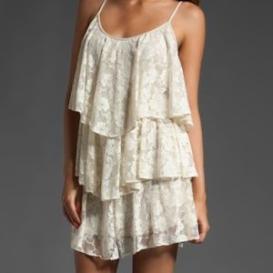 VAVA by Joy Han lace ruffle dress